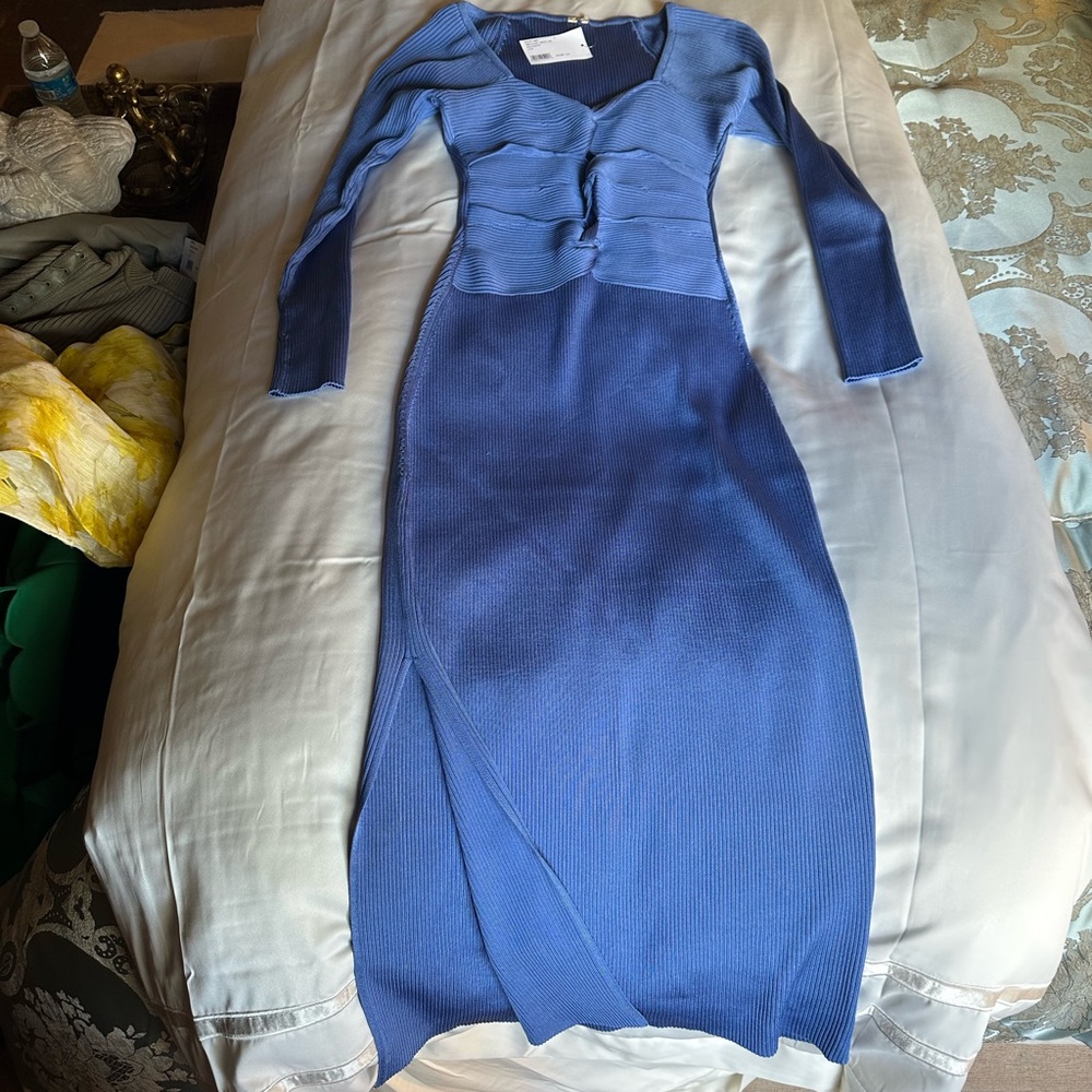 Brand new with original tag, body con, Cult Gaia, size large dress.